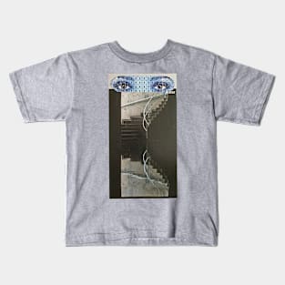 Eye In Blue Kids T-Shirt